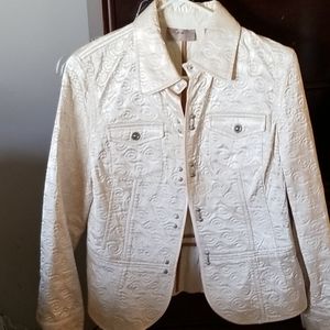 Womens silk jacket